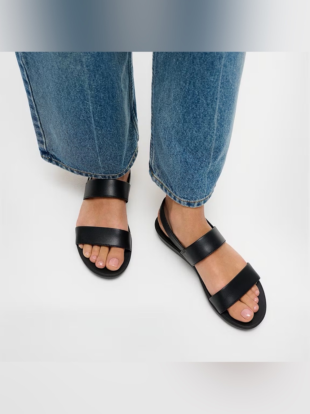 Fitflop Gracie Leather Back Strap Sandals